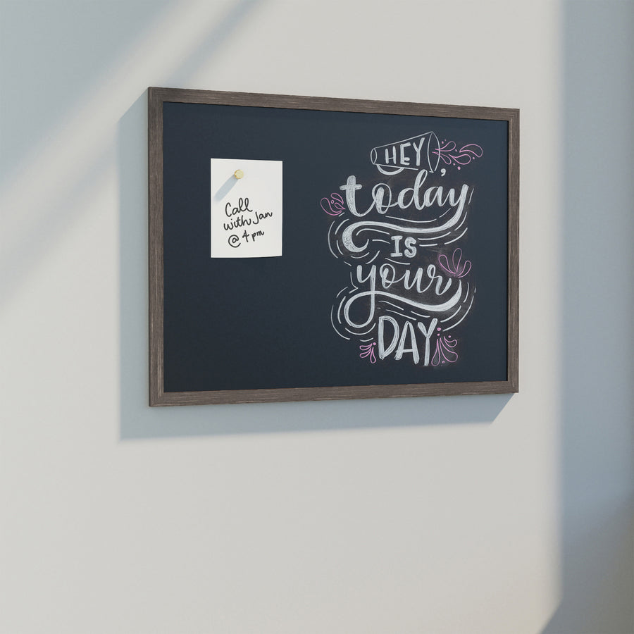 Image of U Brands Chalkboard, Magnetic, 24"Wx18"L, Chalkboard