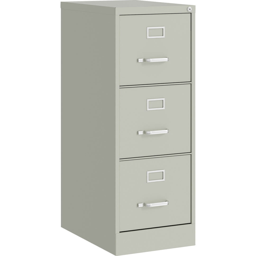 Image of Lorell Vertical File, 22" Deep, 3-Dwr, 15"x22"x40.2", LGY