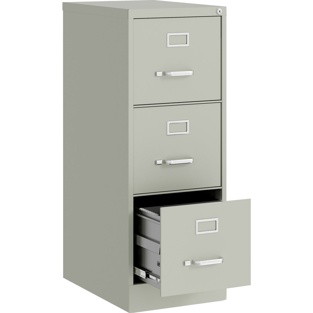 Image of Lorell Vertical File, 22" Deep, 3-Dwr, 15"x22"x40.2", LGY