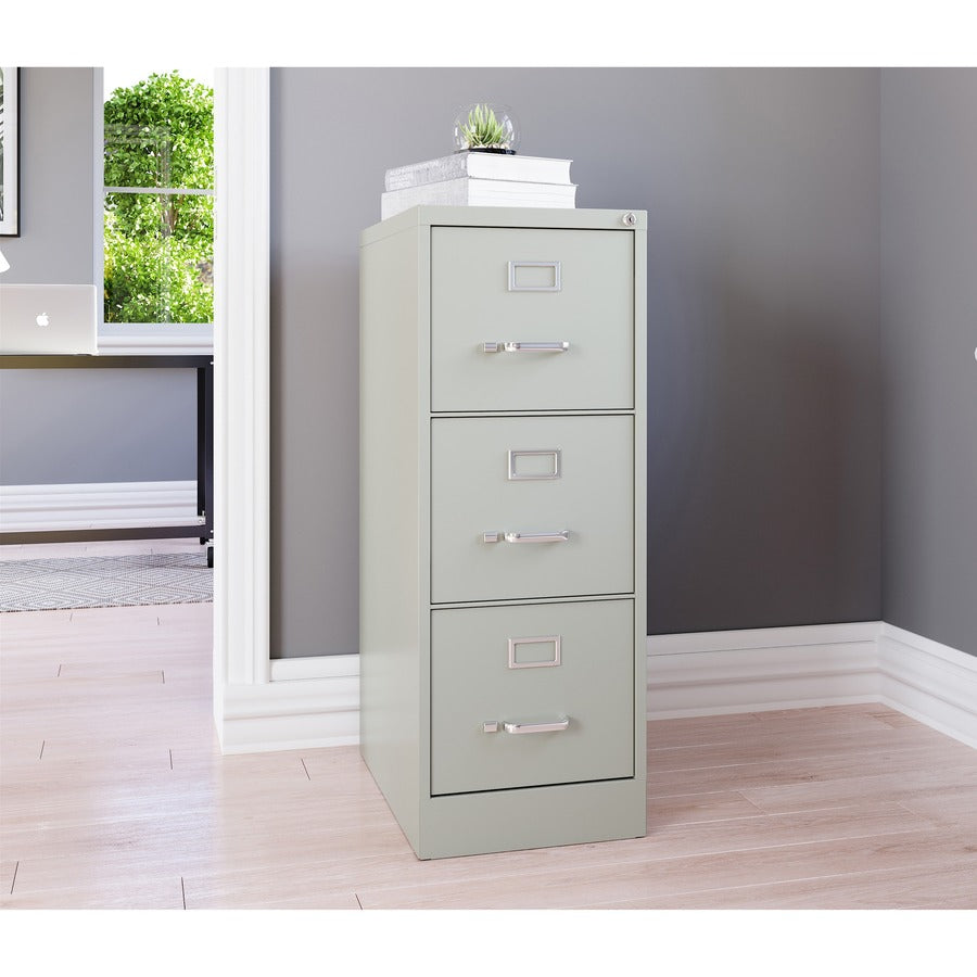 Image of Lorell Vertical File, 22" Deep, 3-Dwr, 15"x22"x40.2", LGY