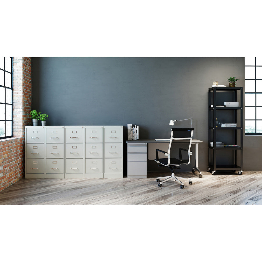 Image of Lorell Vertical File, 22" Deep, 3-Dwr, 15"x22"x40.2", LGY