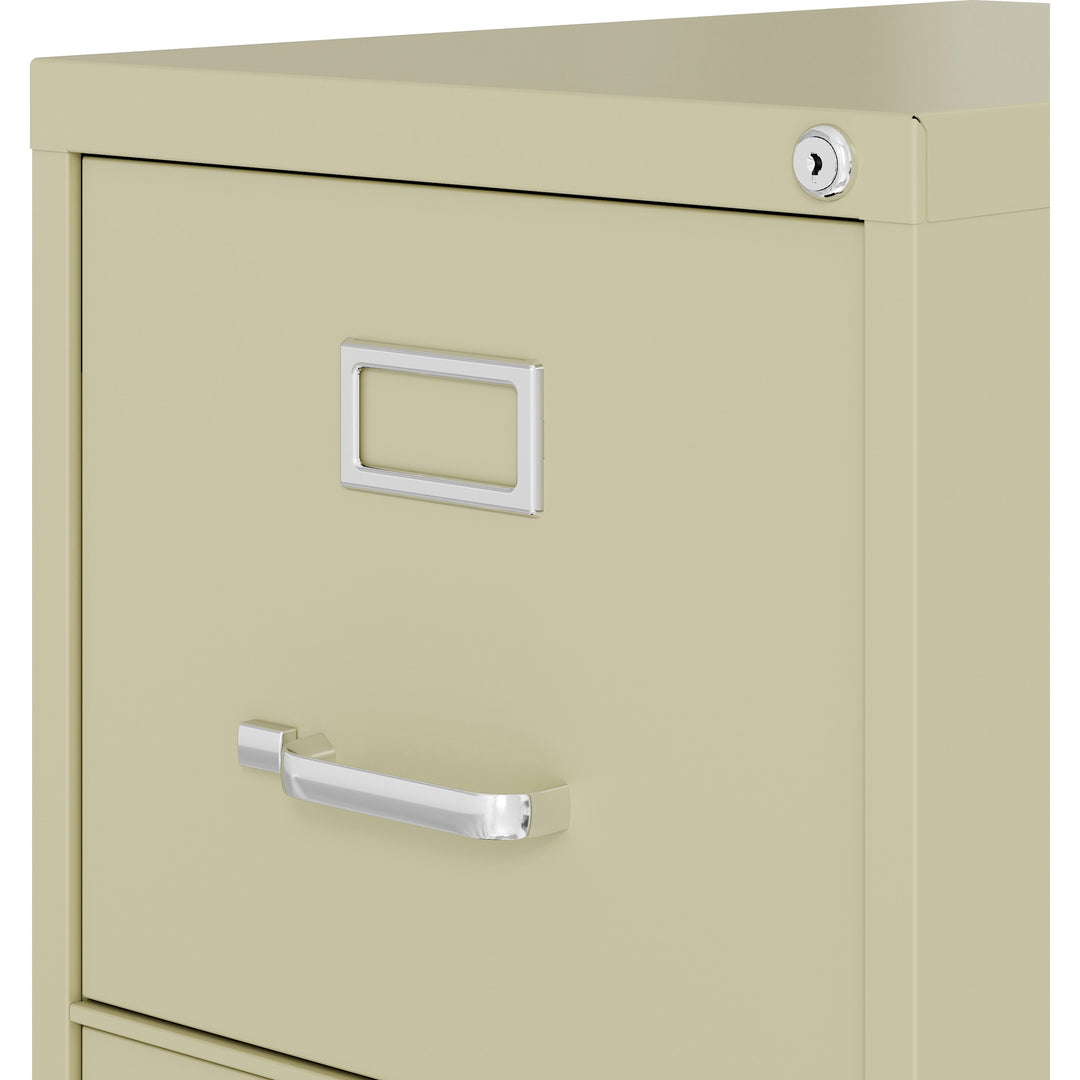Image of Lorell Vertical File, 22" Deep, Comm, 3-Dwr, 15"x22"x40.2", PY