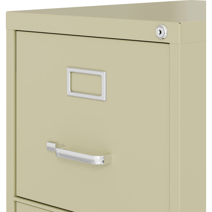 Image of Lorell Vertical File, 22" Deep, Comm, 3-Dwr, 15"x22"x40.2", PY