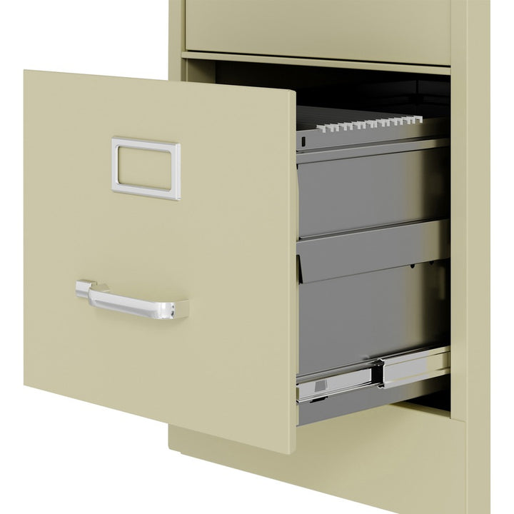 Image of Lorell Vertical File, 22" Deep, Comm, 3-Dwr, 15"x22"x40.2", PY