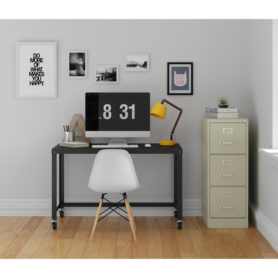 Image of Lorell Vertical File, 22" Deep, Comm, 3-Dwr, 15"x22"x40.2", PY