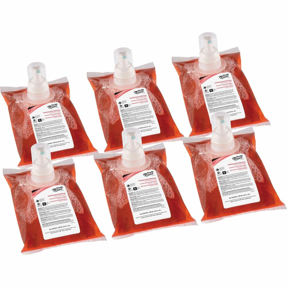 Image of Kutol Products Hand Soap, Antibacterial, Wall, 1000 mL, 6/CT, Pink