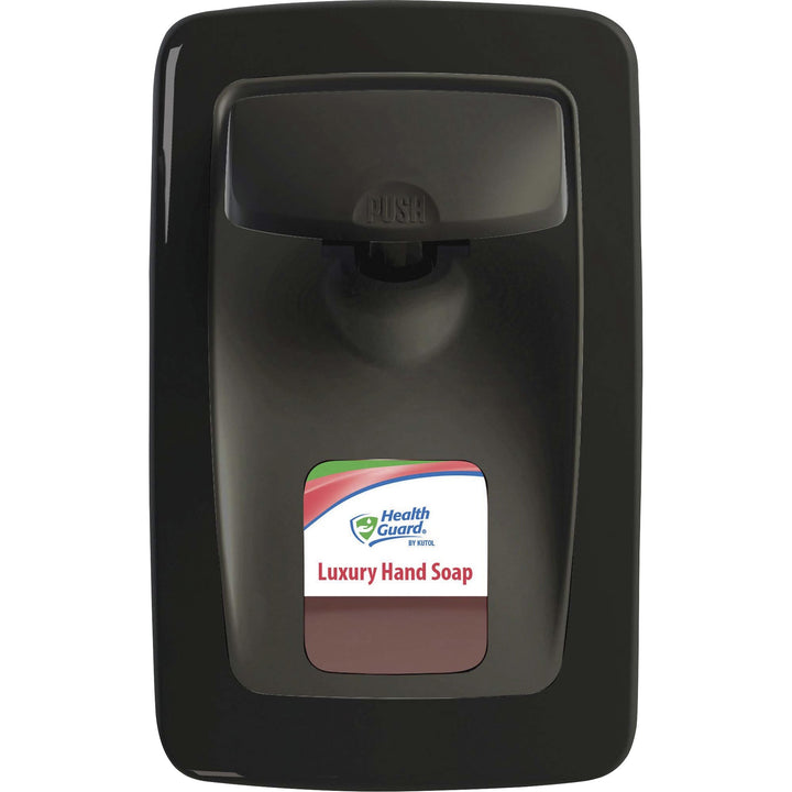 Image of Kutol Products Soap Dispenser, 6-3/4"Wx5-1/2"Dx10-3/4"H, Black