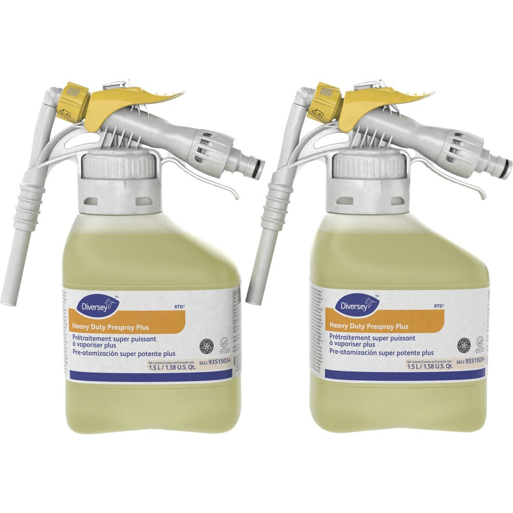 Image of Diversey Cleaner Spray,f/Carpet,RTD,Heavy-duty,Woolsafe,1.5L,2/BX,YW