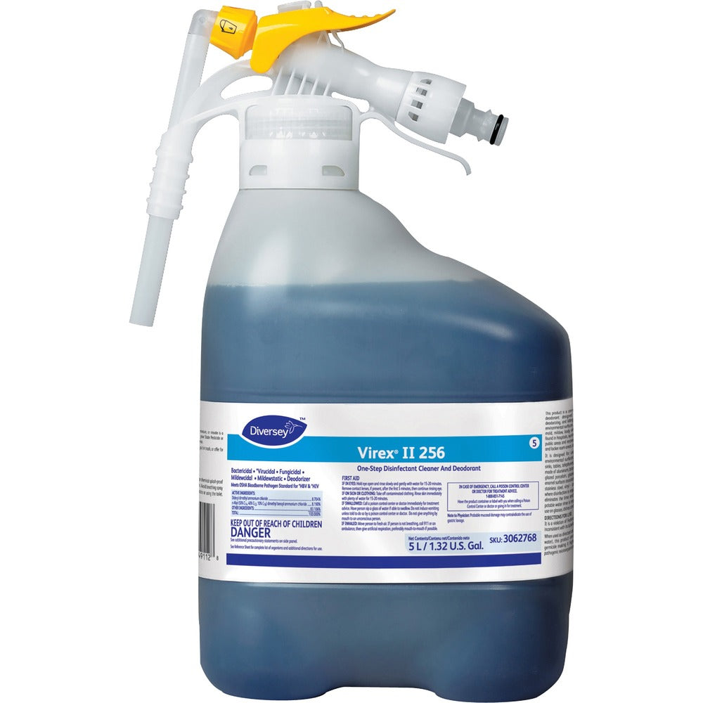 Image of Diversey Disinfectant/Cleaner, RTD, Virex II, 5L, 1/CT, BE