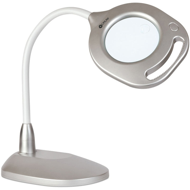 Image of OttLite® Lamp,Floor/Table,LED,240 Lumens,w/Mag,39-1/2"-54-3/4"H,SR