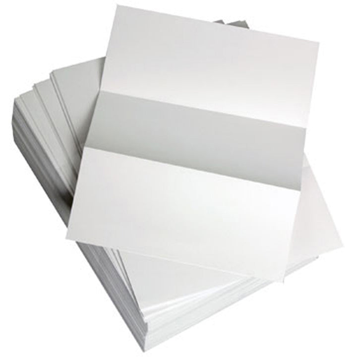 Image of Domtar Paper,3-2/3",Perf,20 lb,92 Bright,8-1/2"x11",500/RM,5/CT,WE