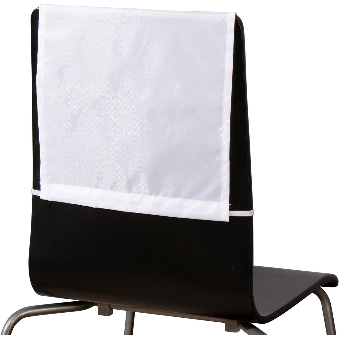 Image of Advantus 98058 Seat Unavailable Distancing Chair Covers, Supports Chair, Elastic, Multicolor, 10 / Box