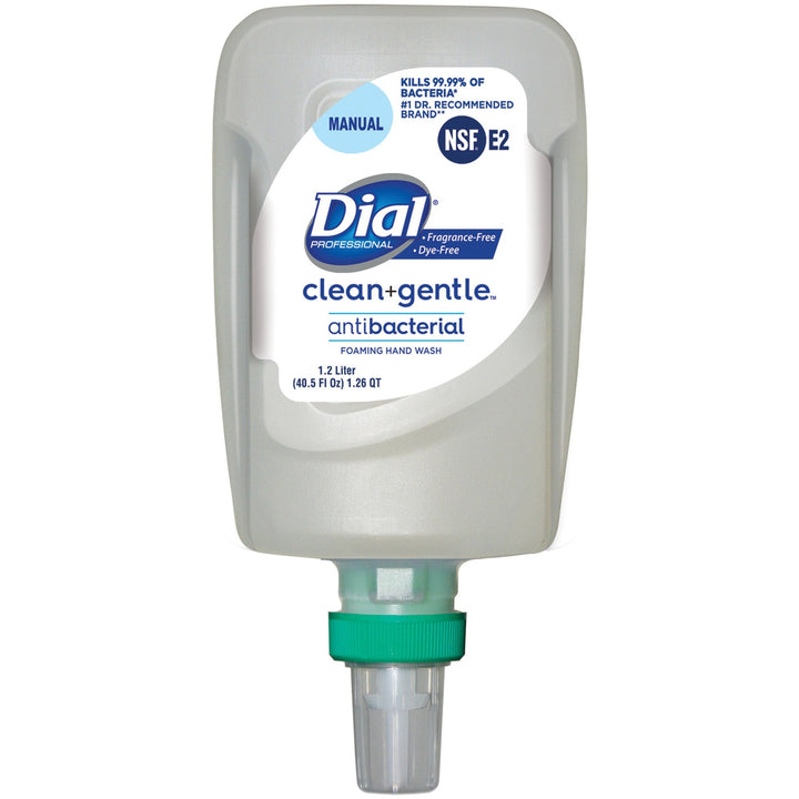 Image of Dial® Handwash,Clean+Gentle,f/FIT Manual Dispenser,1.2L,3/CT,WE
