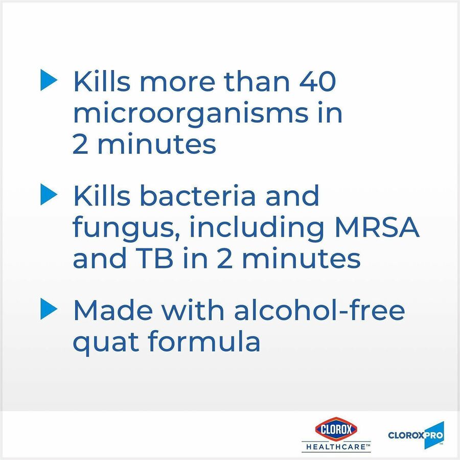 Image of Clorox® Disinfecting Wipes, 6-3/4"x8", 150/Canister, 6/CT, White