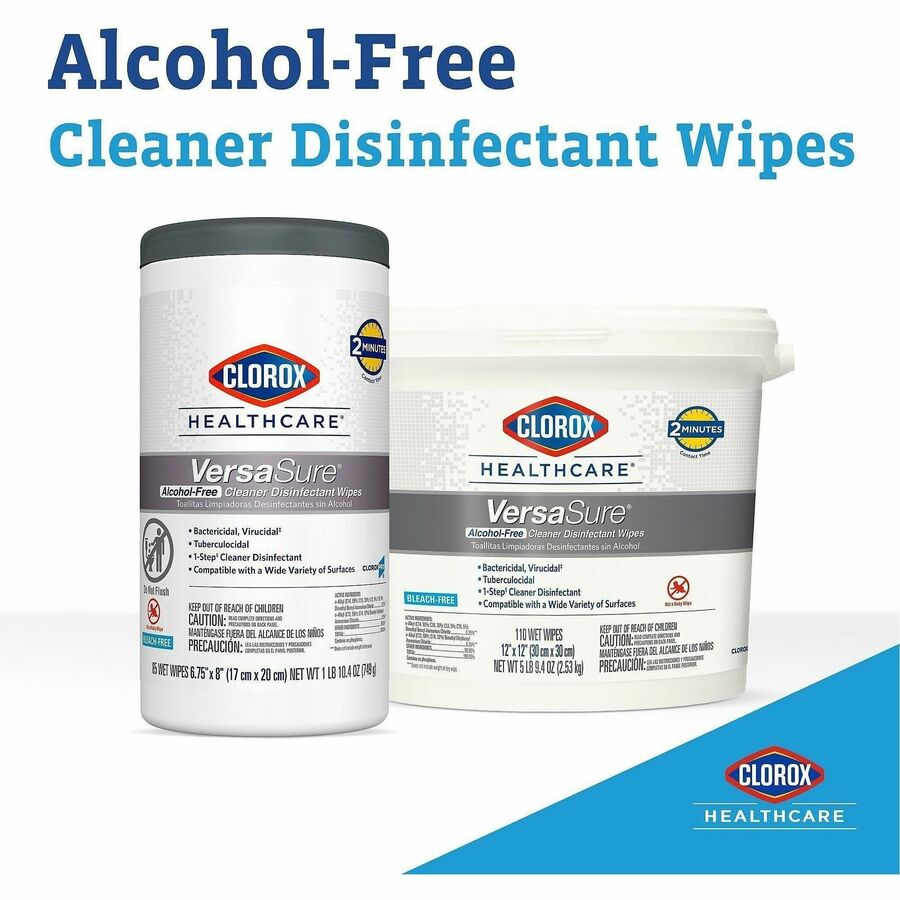 Image of Clorox Healthcare 31758 VersaSure Disinfectant Wipes