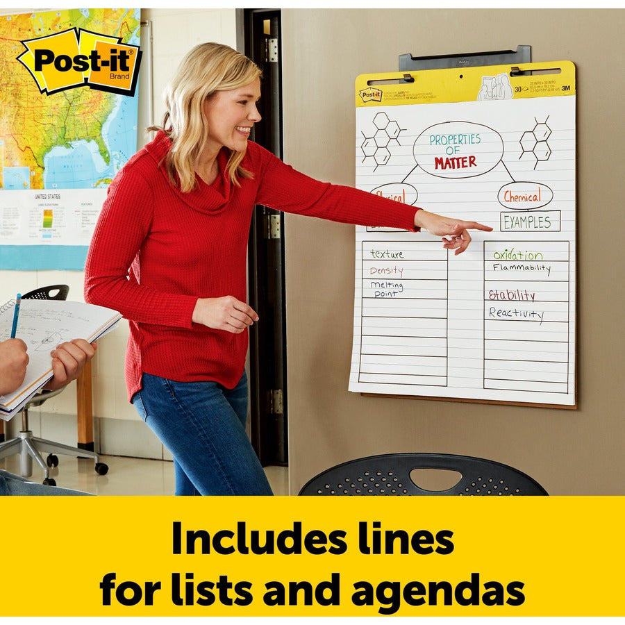 Image of Post-it® Super Sticky 561WLVAD6PK Easel Pad