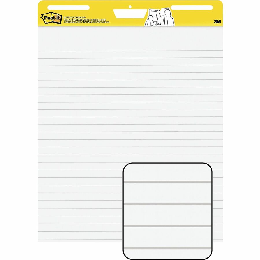 Image of Post-it® Super Sticky 561WLVAD6PK Easel Pad