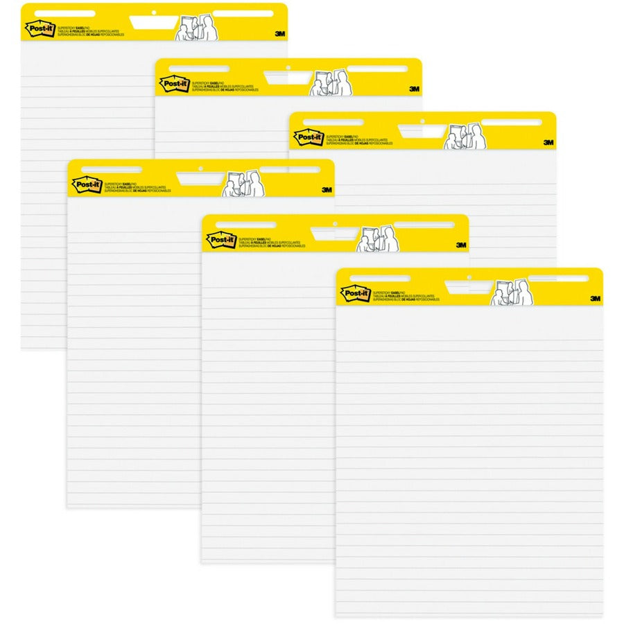 Image of Post-it® Super Sticky 561WLVAD6PK Easel Pad