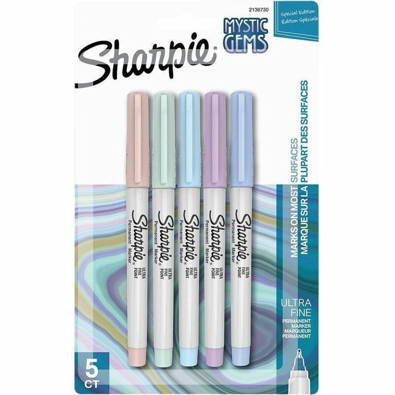 Image of Newell Brands Sharpie Marker, Mystic Gems, 5/PK, Assorted