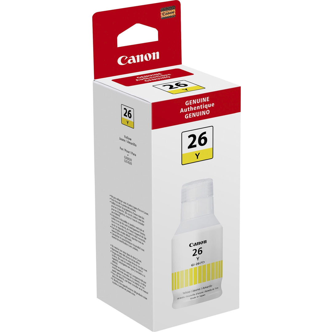 Image of Canon® 4423c001 (gi-26) Ink, 14,000 Page-Yield, Yellow