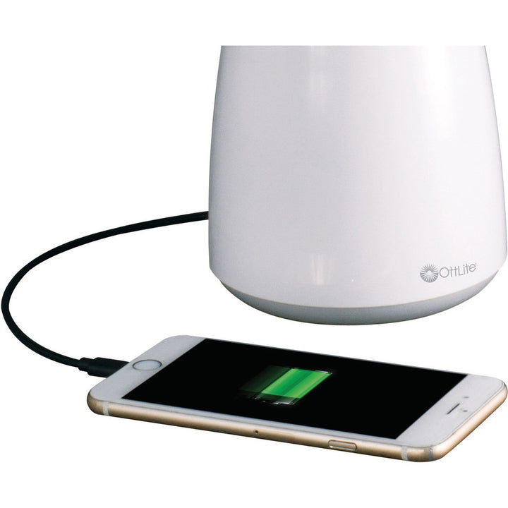 Image of OttLite® Lamp,ClearSun LED,Storage,410Lumens,11"-23"H,WE/GN