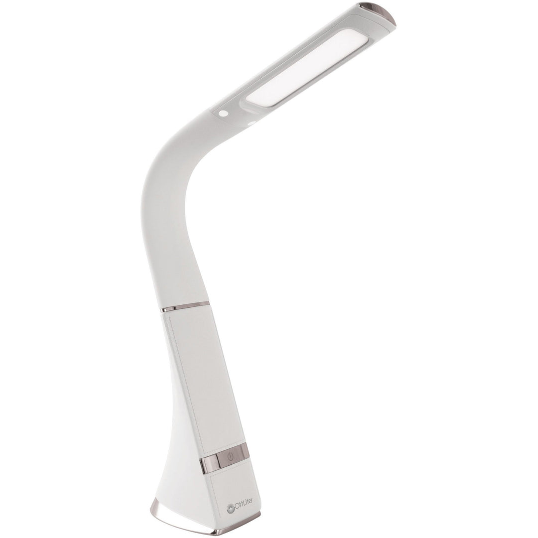 Image of OttLite® Wellness Series Recharge LED Desk Lamp, 10.75" to 18.75" High, White