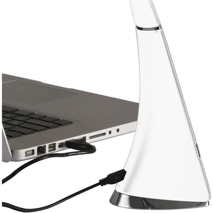 Image of OttLite® Wellness Series Recharge LED Desk Lamp, 10.75" to 18.75" High, White