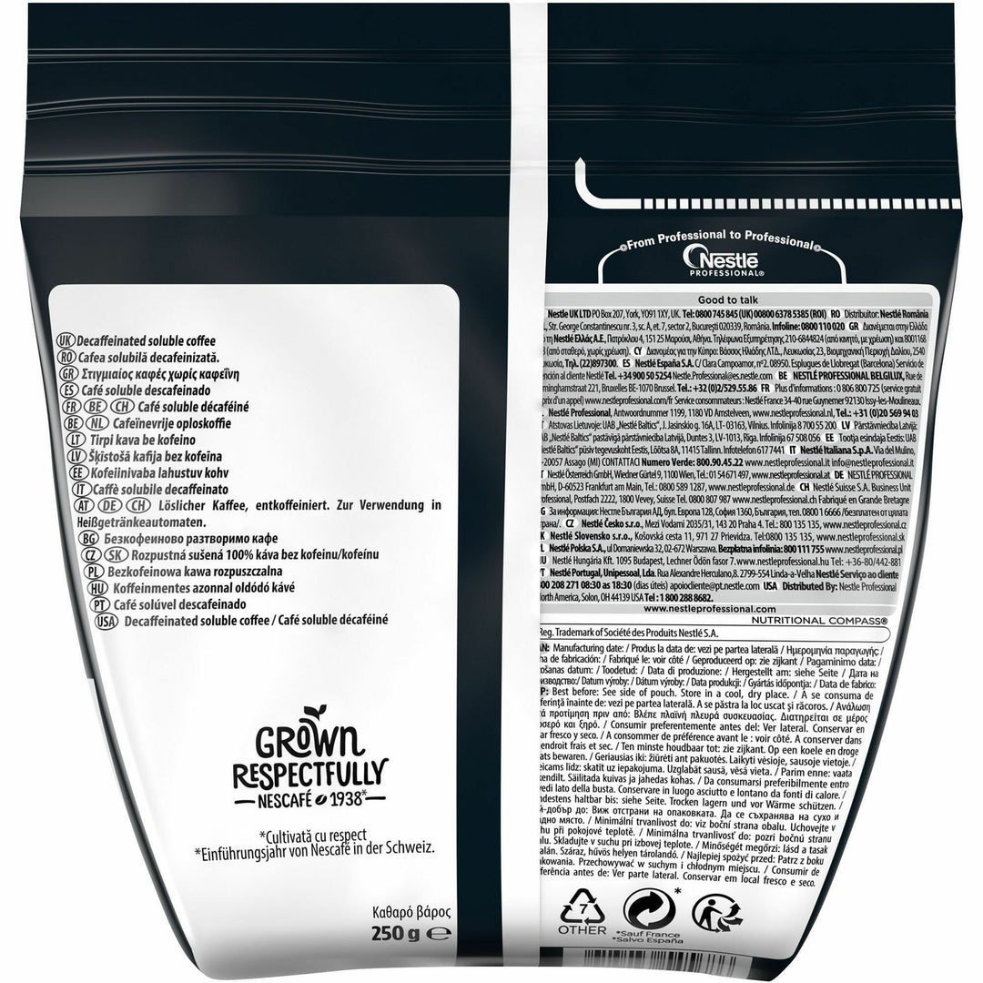 Image of Nestle® Coffee, Decaf, Milano, Dark Roast, 35.28 oz, 4/CT, Multi