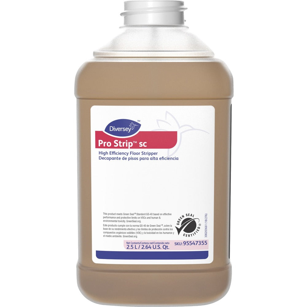 Image of Diversey Floor Stripper,J-Fill,Low-odor,Concentrated,2.5L,2/CT,Amber