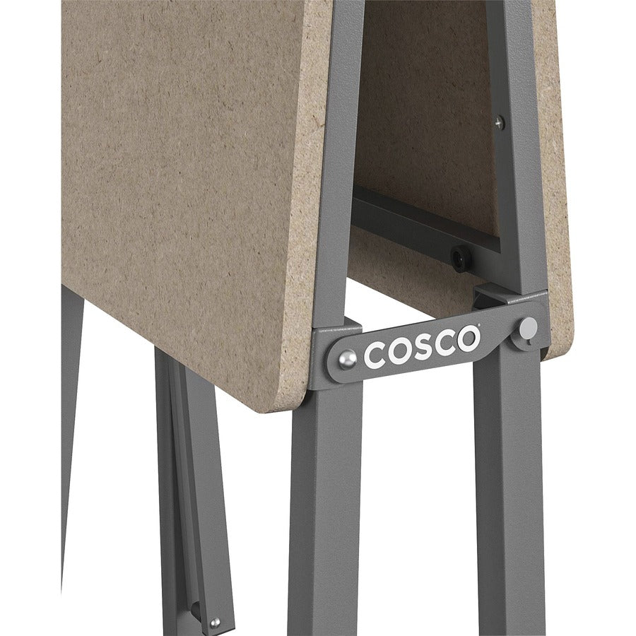 Image of Cosco Home And Office Products Desk, Smartfold, Portable, 51-2/5"Wx26-2/5"Dx34"H, Multi