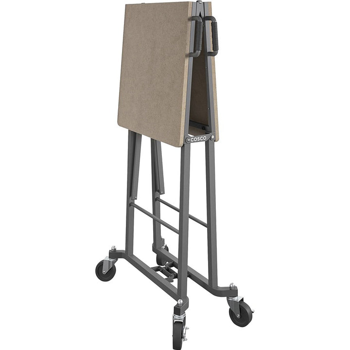 Image of Cosco Home And Office Products Desk, Smartfold, Portable, 51-2/5"Wx26-2/5"Dx34"H, Multi
