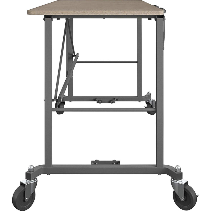 Image of Cosco Home And Office Products Desk, Smartfold, Portable, 51-2/5"Wx26-2/5"Dx34"H, Multi
