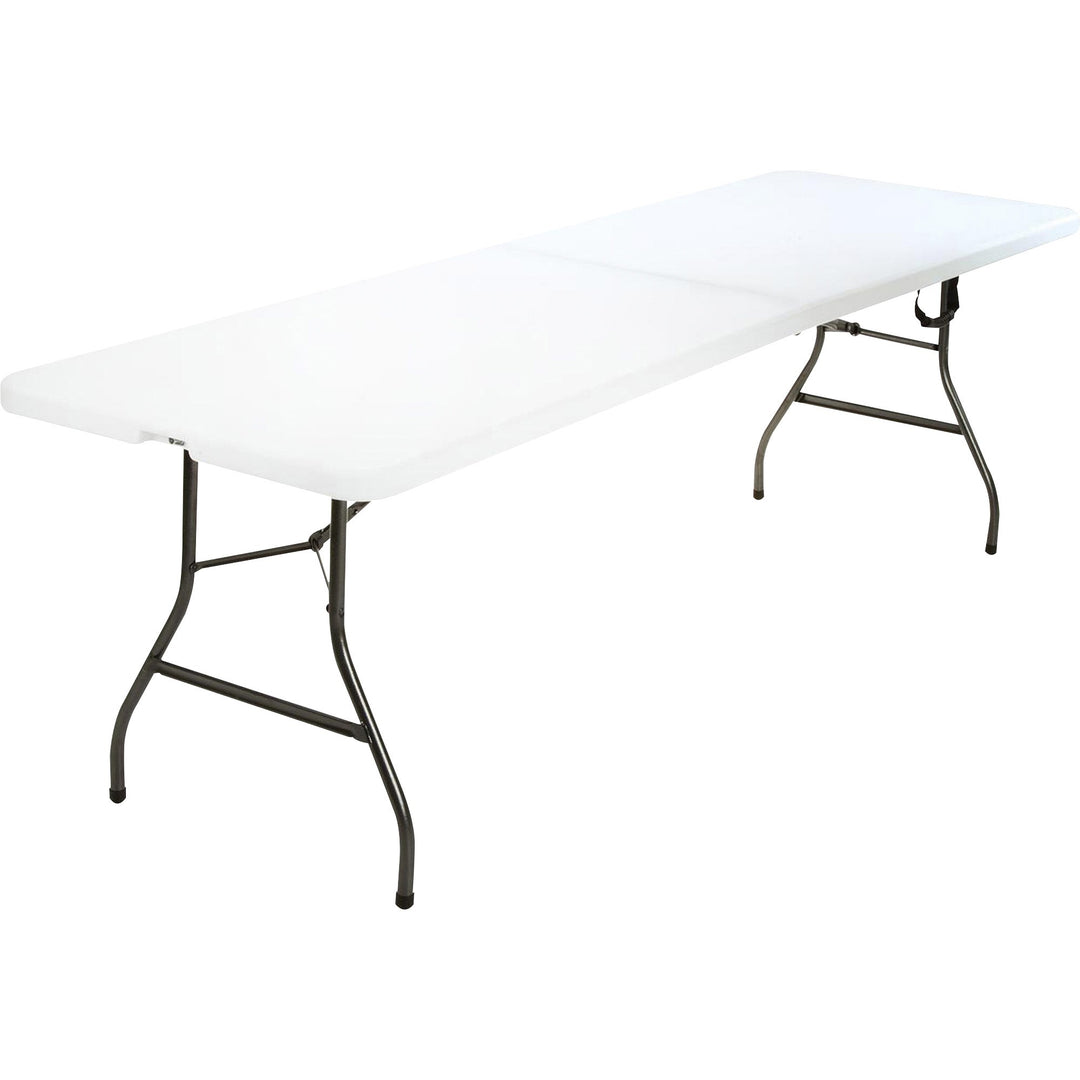 Image of Cosco Home And Office Products Table, Folding, 30"Wx96"Dx29-1/4"H, White