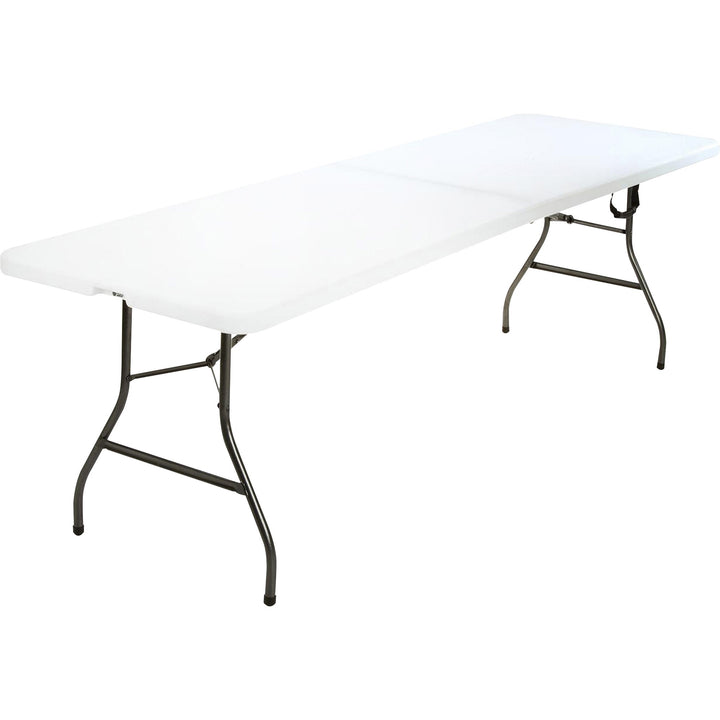 Image of Cosco Home And Office Products Table, Folding, 30"Wx96"Dx29-1/4"H, White