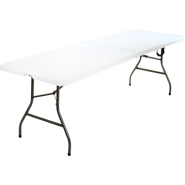 Image of Cosco Home And Office Products Table, Folding, 30"Wx96"Dx29-1/4"H, White