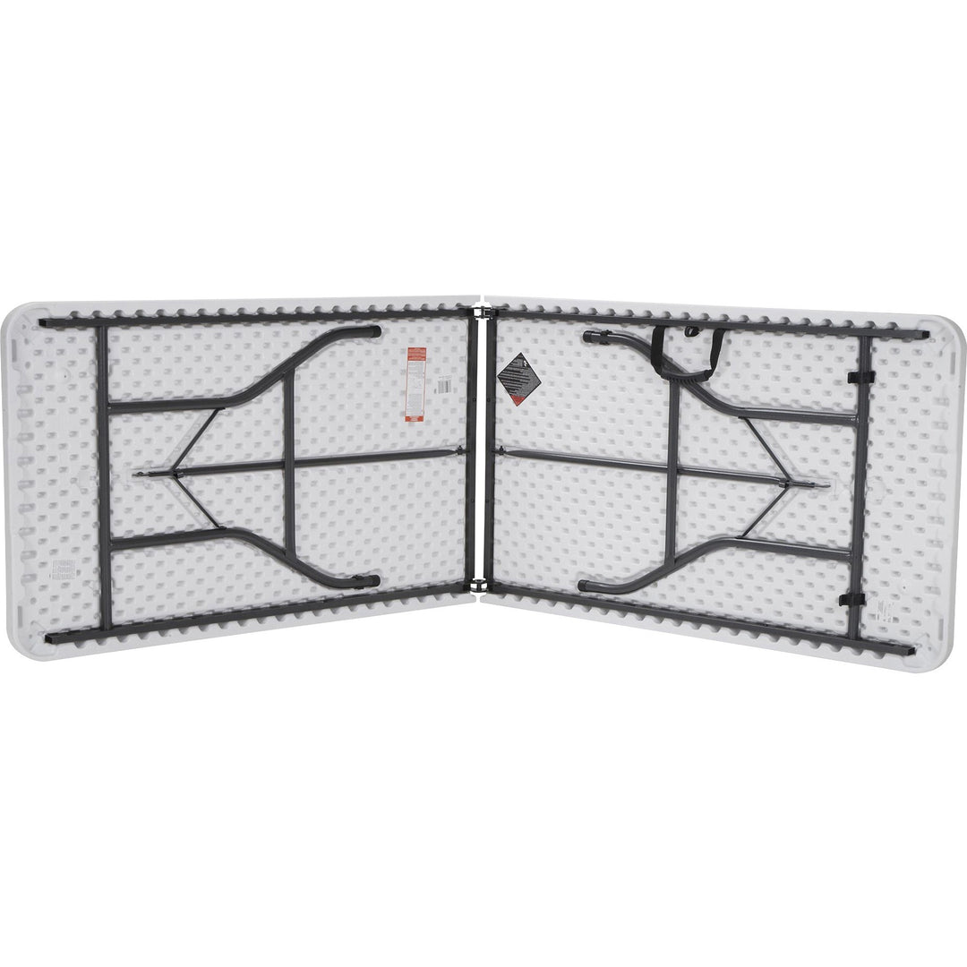 Image of Cosco Home And Office Products Table, Folding, 30"Wx96"Dx29-1/4"H, White