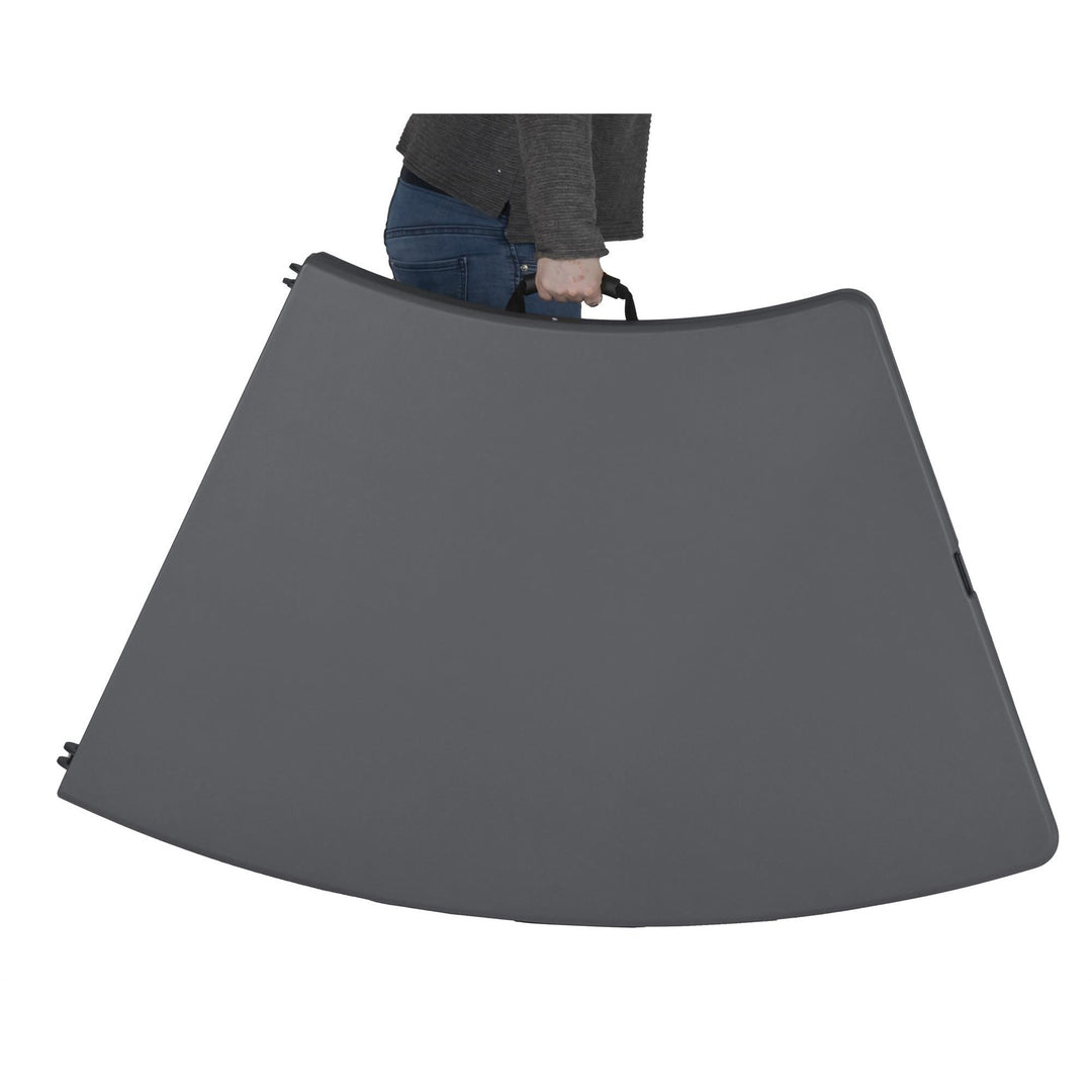 Image of Cosco Home And Office Products Table, Folding, Moon, 30"Wx96"Lx29-3/16"H, Gray