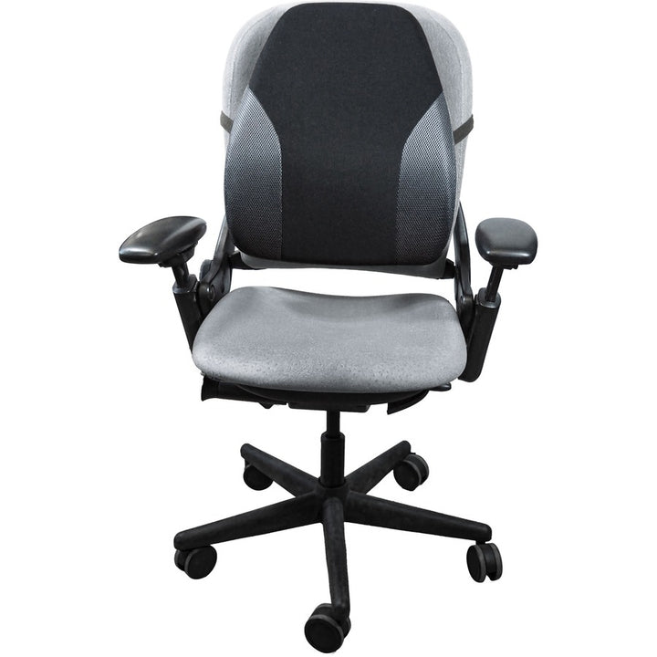 Image of Kantek Backrest, Memory Foam, 2-3/4"Wx18"Lx20"H, Black/Gray