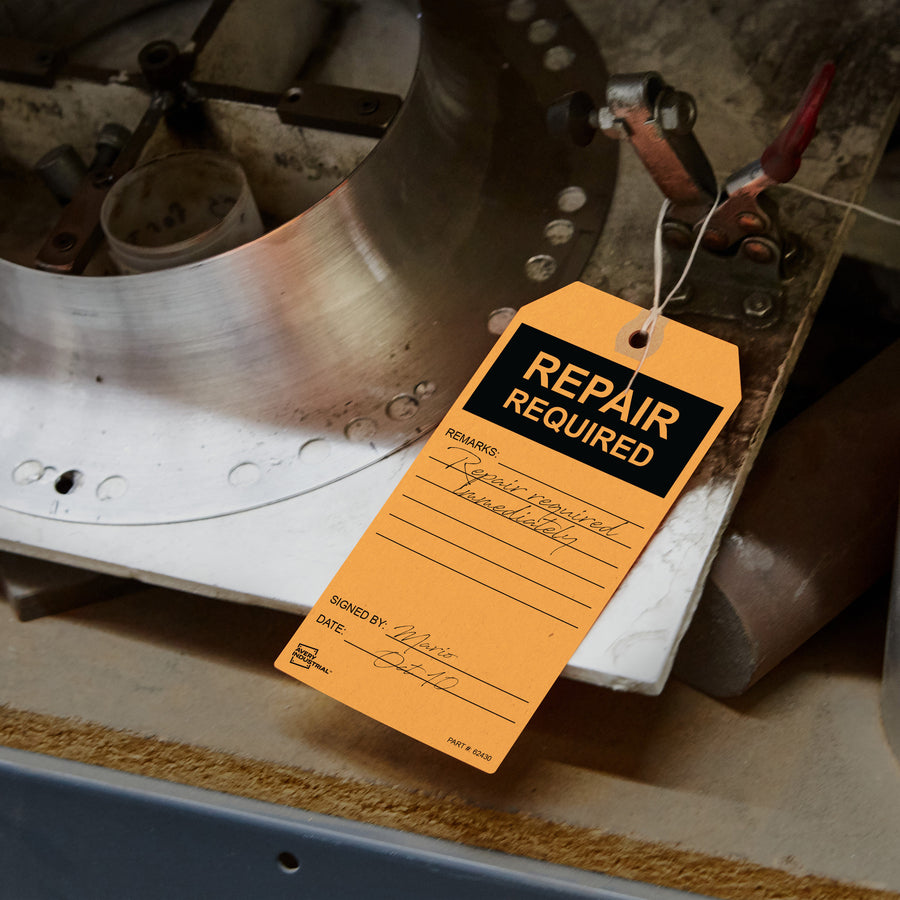 Image of Avery® Repair Required Tags,Pre-strung,3"x5-3/4",25/PK,OE