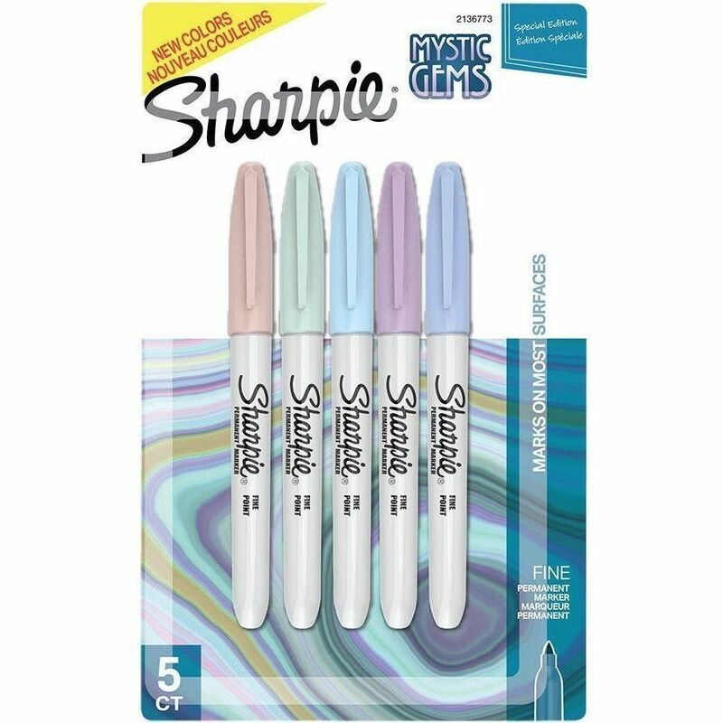Image of Newell Brands Marker, Mystic Gems, Fine, 5/PK, Assorted