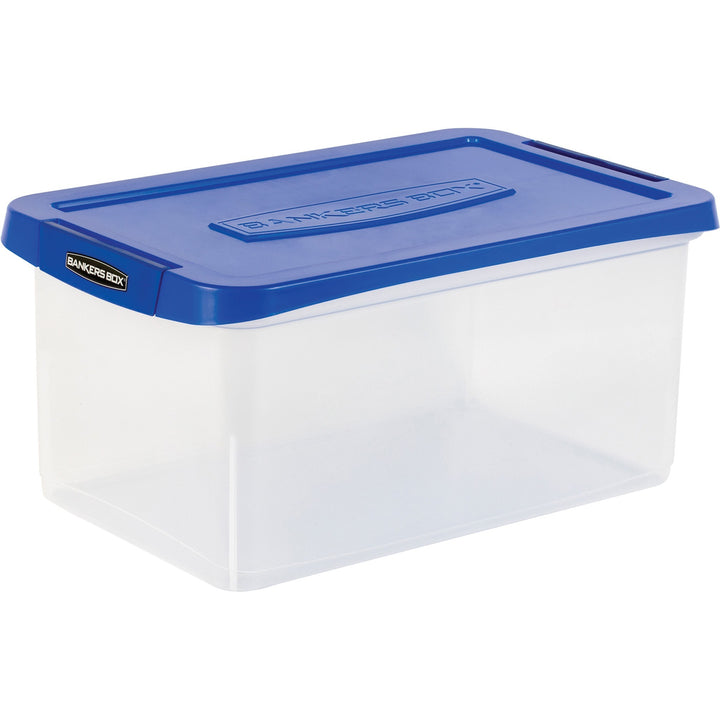 Image of Fellowes® File Box,Stackable,TAA Compl,14-1/5"x20"x10-5/8",CL/BE