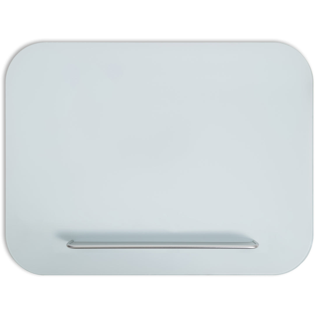 Image of U Brands Dry-erase Board, Glass, Magnetic, 35"x23", White