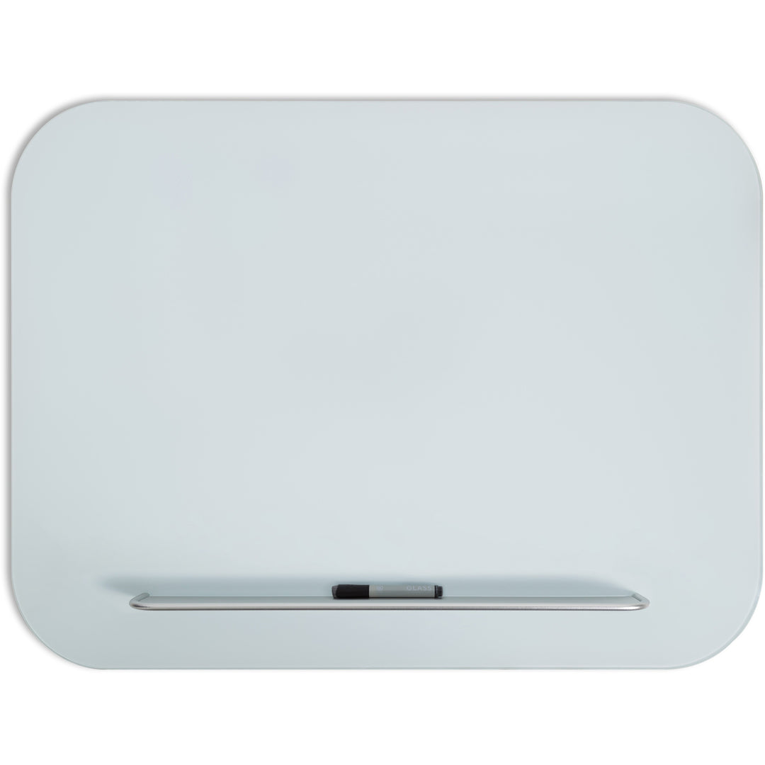 Image of U Brands Dry-erase Board, Glass, Magnetic, 48"x36", White