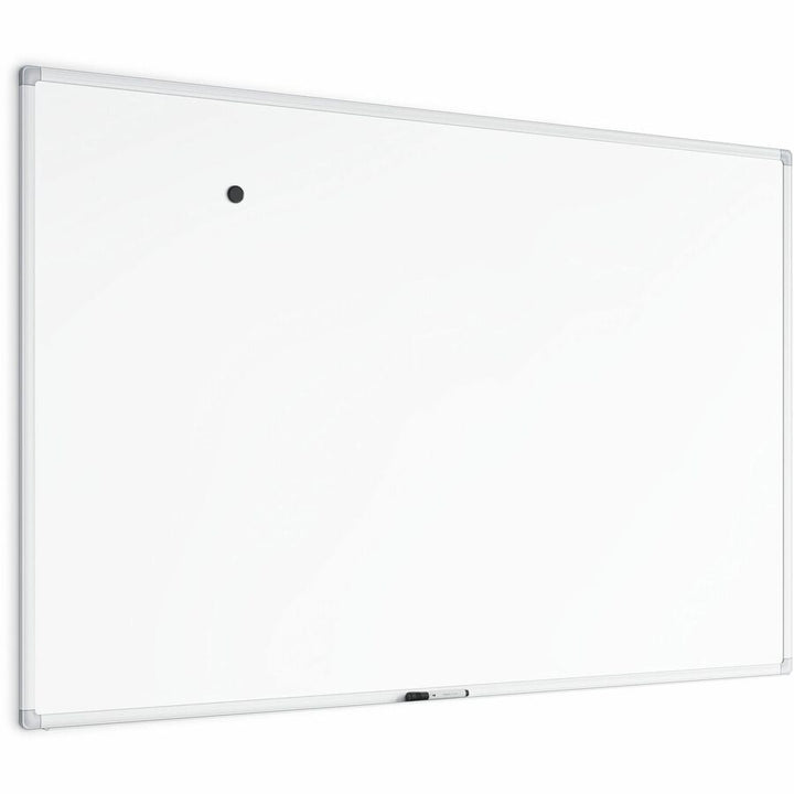 Image of U Brands Whiteboard,Magnetic,Porcelain Steel/AluminumFrame,72"x48",WE