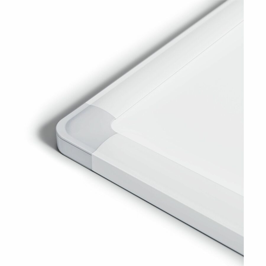 Image of U Brands Whiteboard,Magnetic,Porcelain Steel/AluminumFrame,72"x48",WE