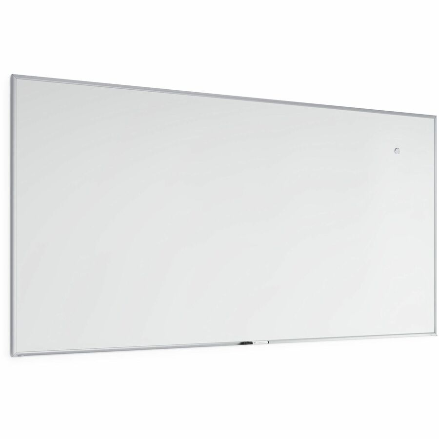 Image of U Brands Whiteboard,Magnetic,Porcelain Steel/AluminumFrame,96"x48",WE