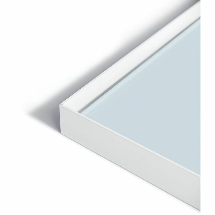 Image of U Brands Easel,Dry-Erase,Glass,Magnetic,42"x72",White