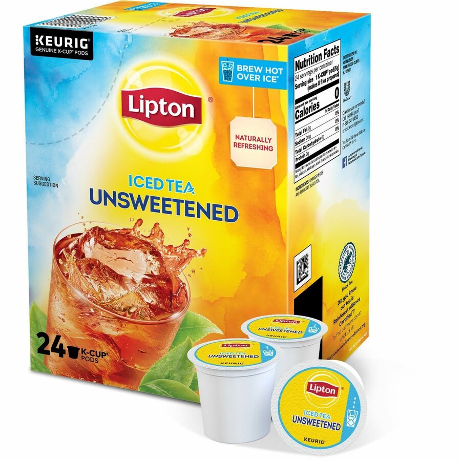 Image of Green Mountain Coffee® Tea,Unsweetened,Iced,Black,K-Cup,24/BX
