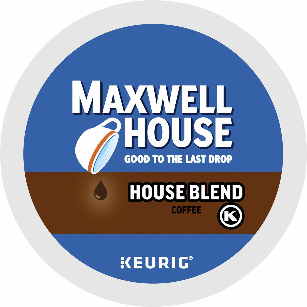 Image of Maxwell House 8047 House Blend Coffee, Compatible with Keurig Brewer, Medium, K-Cup, House Blend, 24 / Box