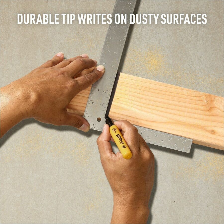 Image of Avery® MARKS A LOT UltraDuty Permanent Markers, Medium Chisel Tip, Black, 12/Box